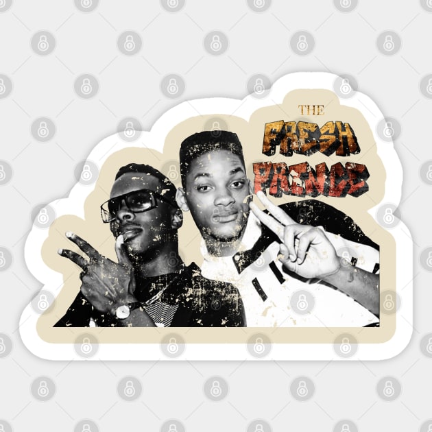 fresh prince Sticker by gokilshop